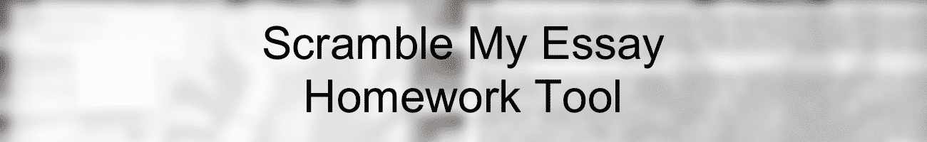 ScrambleMyEssayBanner
