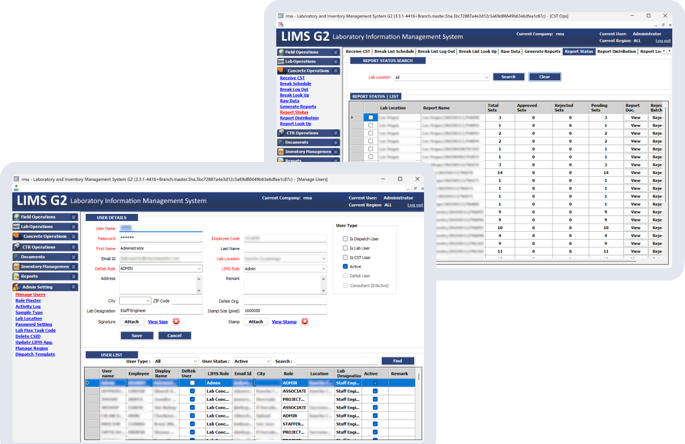 Construction Quality Control Software Modernization for RMA