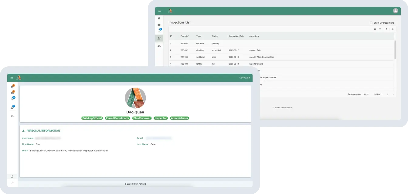 City Building Permit & Inspection Software