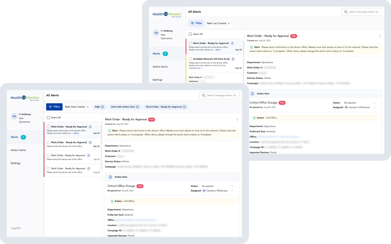 Decision Support Platform for Healthcare Device & Campaign Management