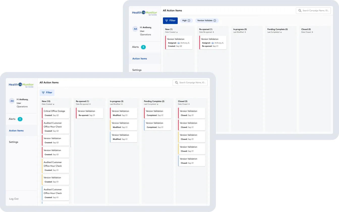 Decision Support Platform for Healthcare Device & Campaign Management